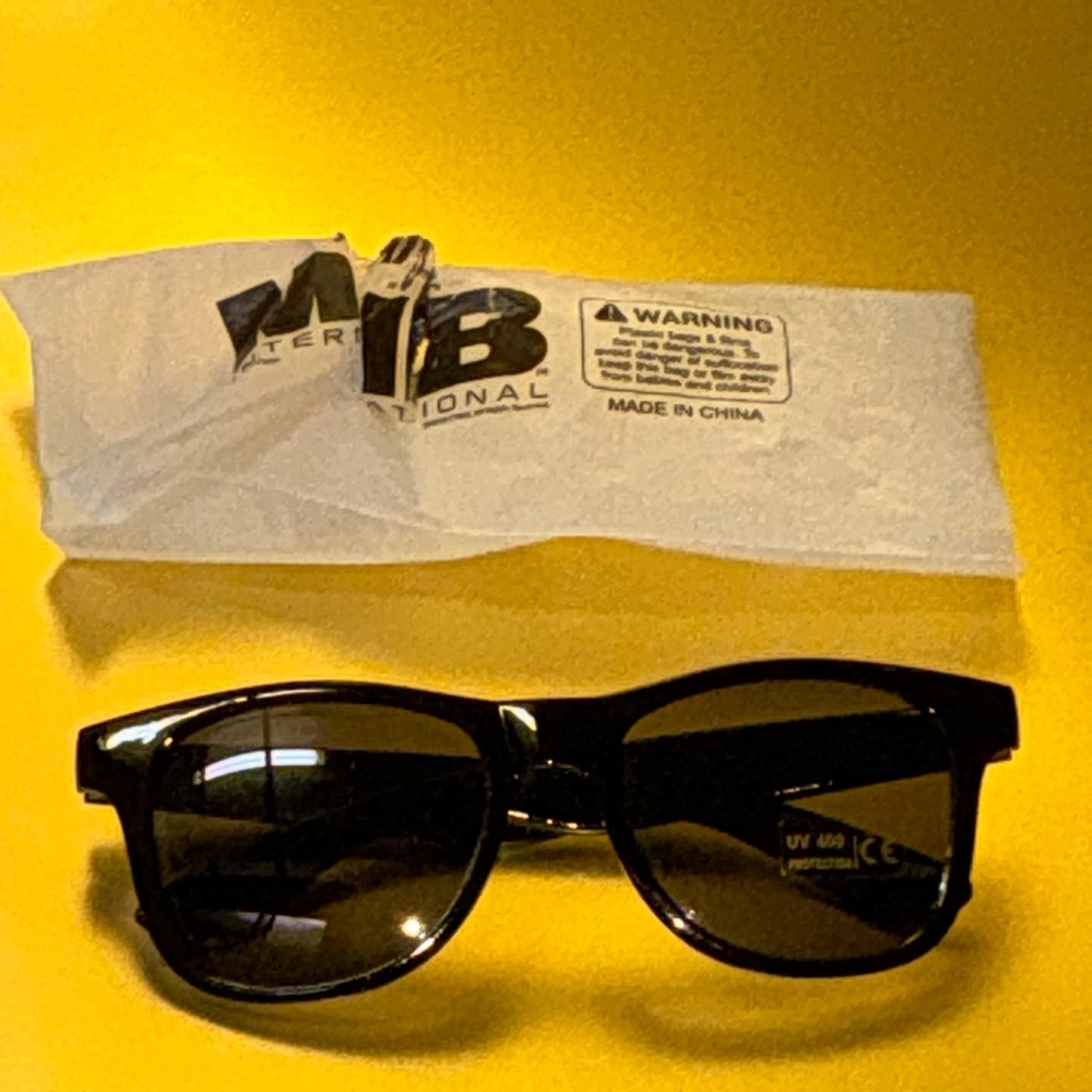 MIB First Movie Week Black Screen Glasses Limited Edition